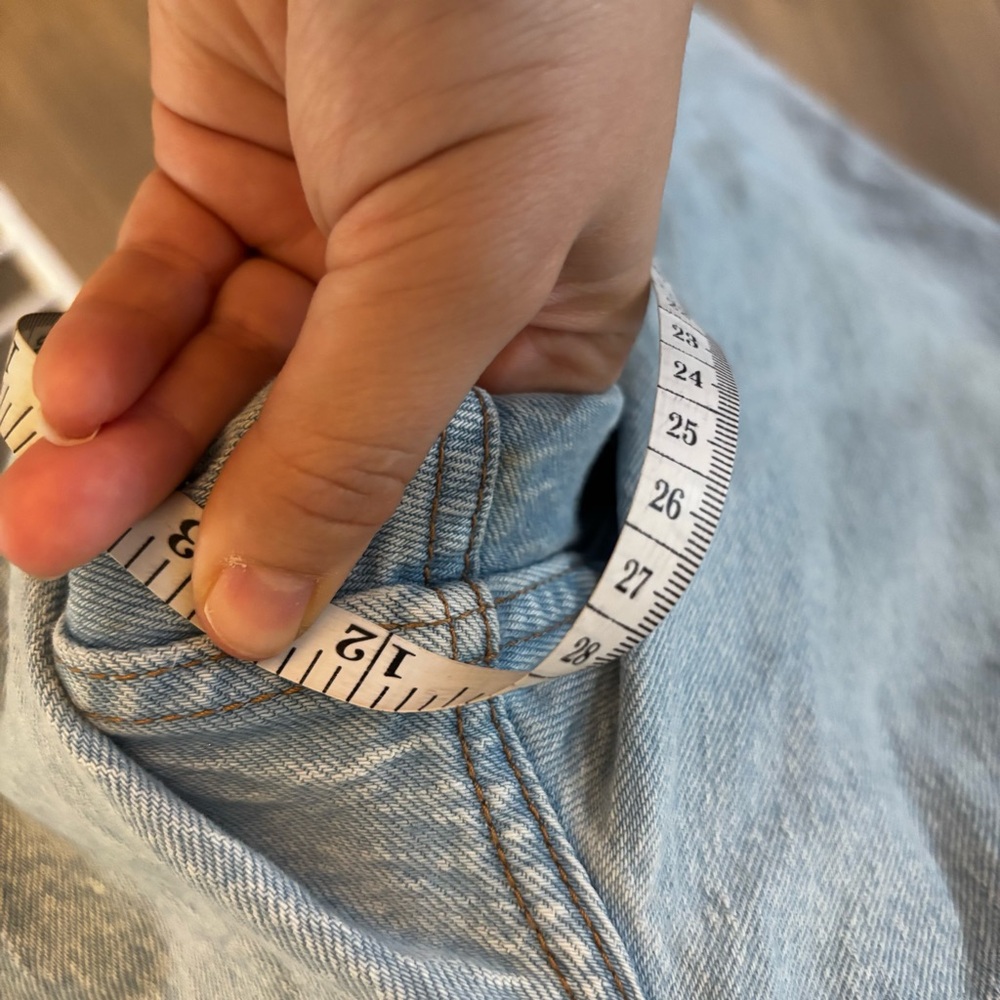Abercrombie & Fitch curve love vintage straight Light Denim Jeans - Picture 7 of 7